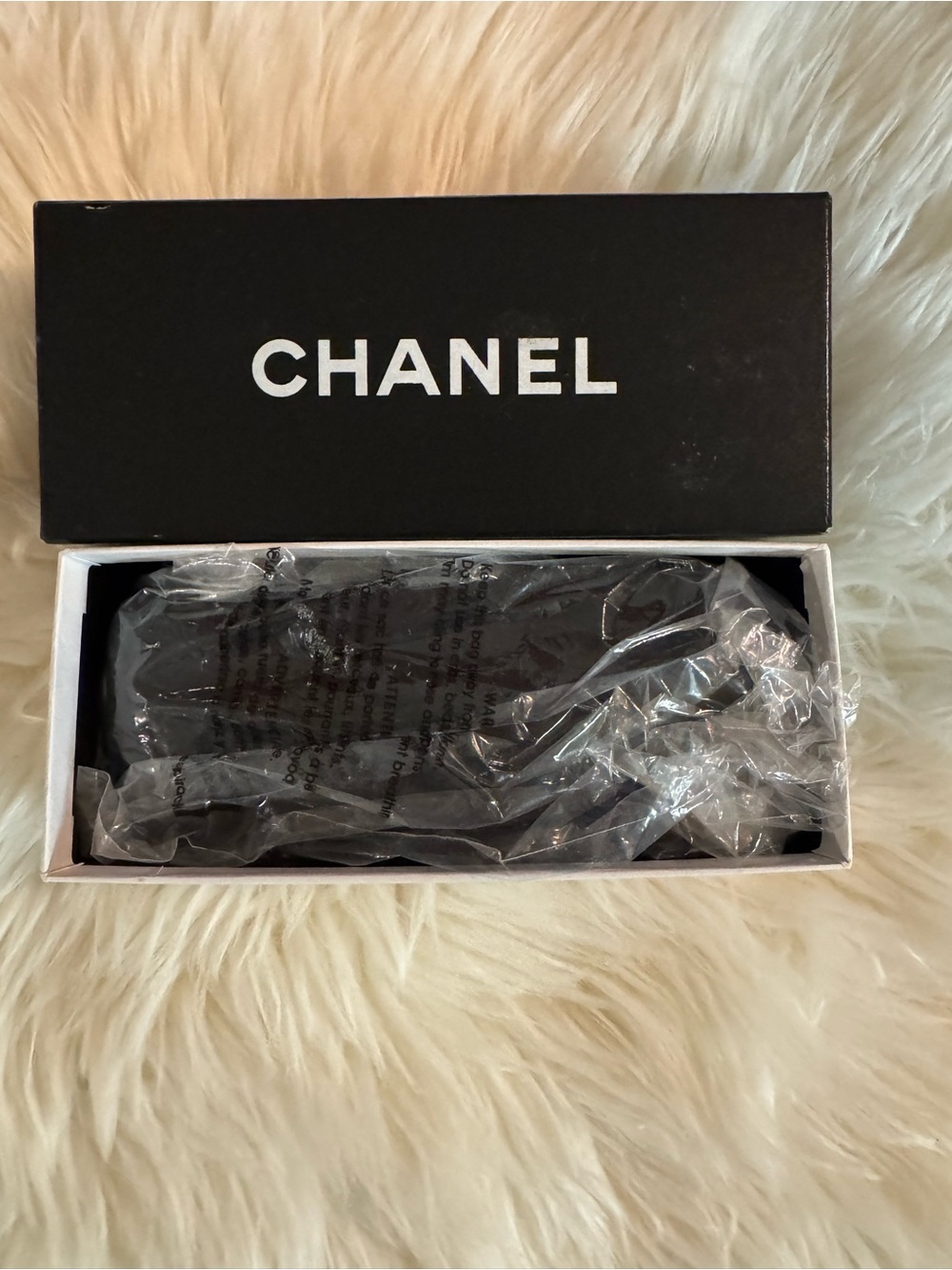 CHANEL Black Sunglasses Case with Silver Accents - Picture 8 of 9